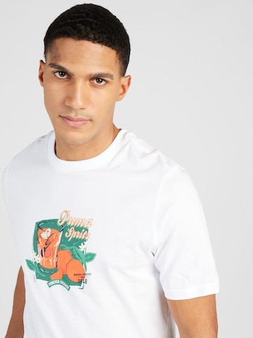 PUMA Λειτουργικό μπλουζάκι 'Summer of Spritz' σε λευκό