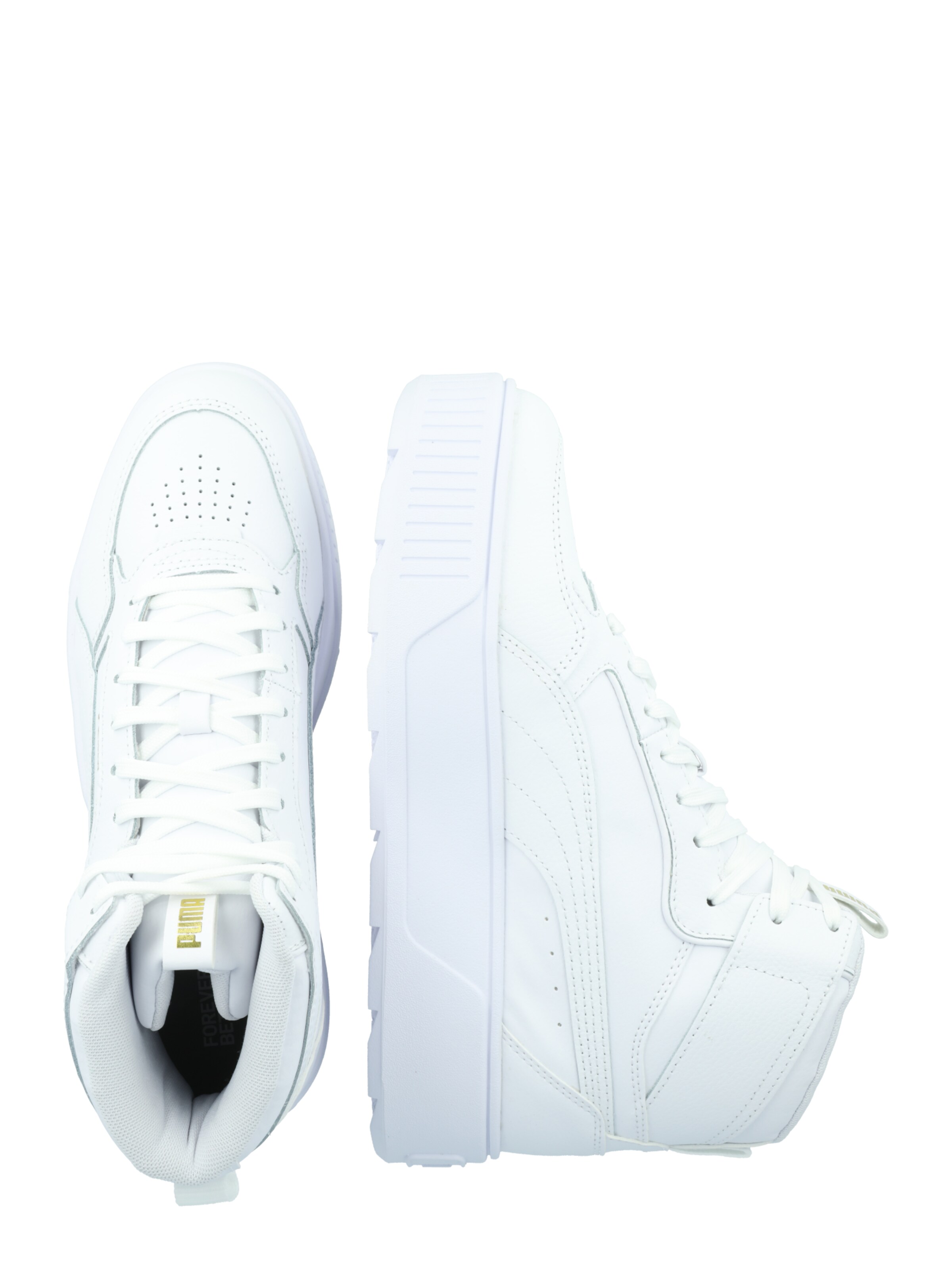 PUMA Kõrged ketsid 'Karmen', värv valge