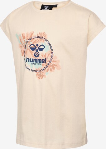 T-Shirt fonctionnel Hummel en beige