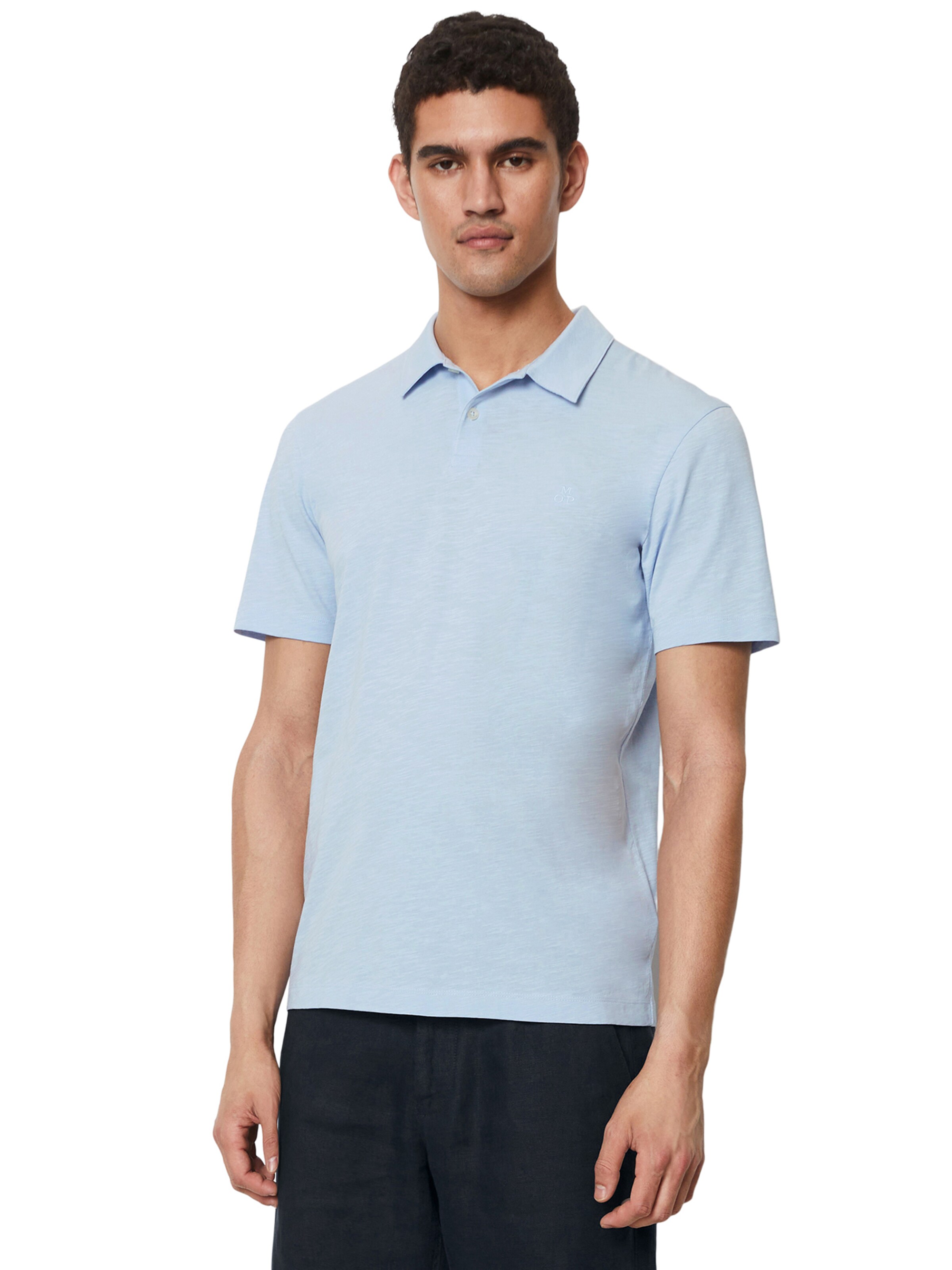 Marc O'Polo Shirt in Blauw: voorkant