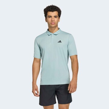 ADIDAS PERFORMANCE Poloshirt in Blau: Vorderseite