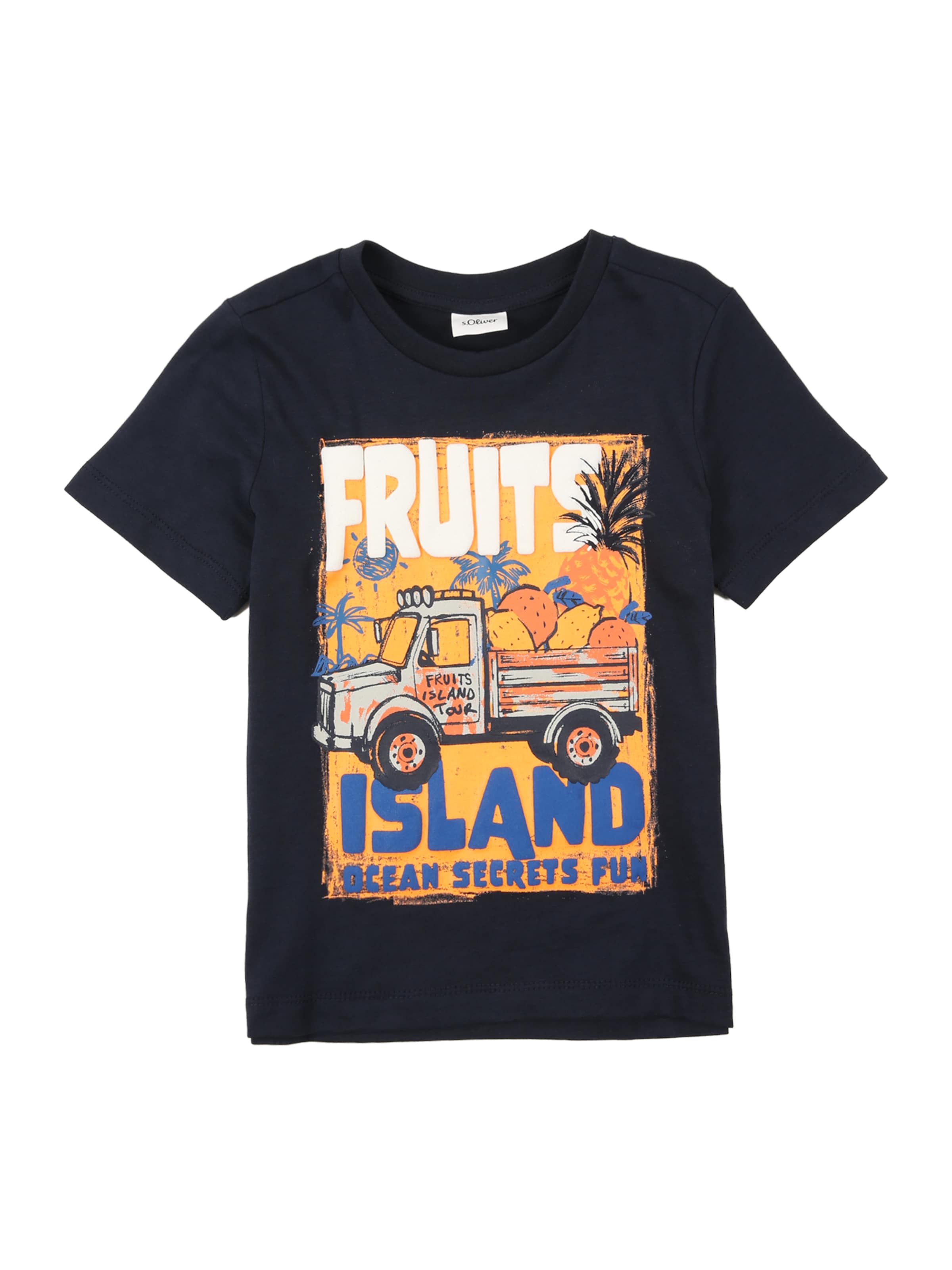 s.Oliver Koszulka w kolorze niebieski: przód