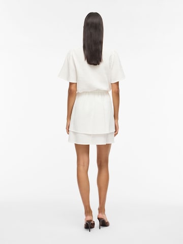 VILA - Falda 'VILania' en blanco