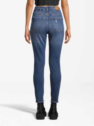 AÉROPOSTALE Slimfit Kavbojke | modra barva