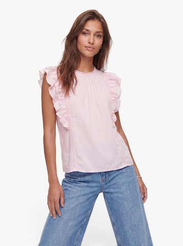 VERO MODA Μπλούζα 'VMBLISS' σε ροζ: μπροστά
