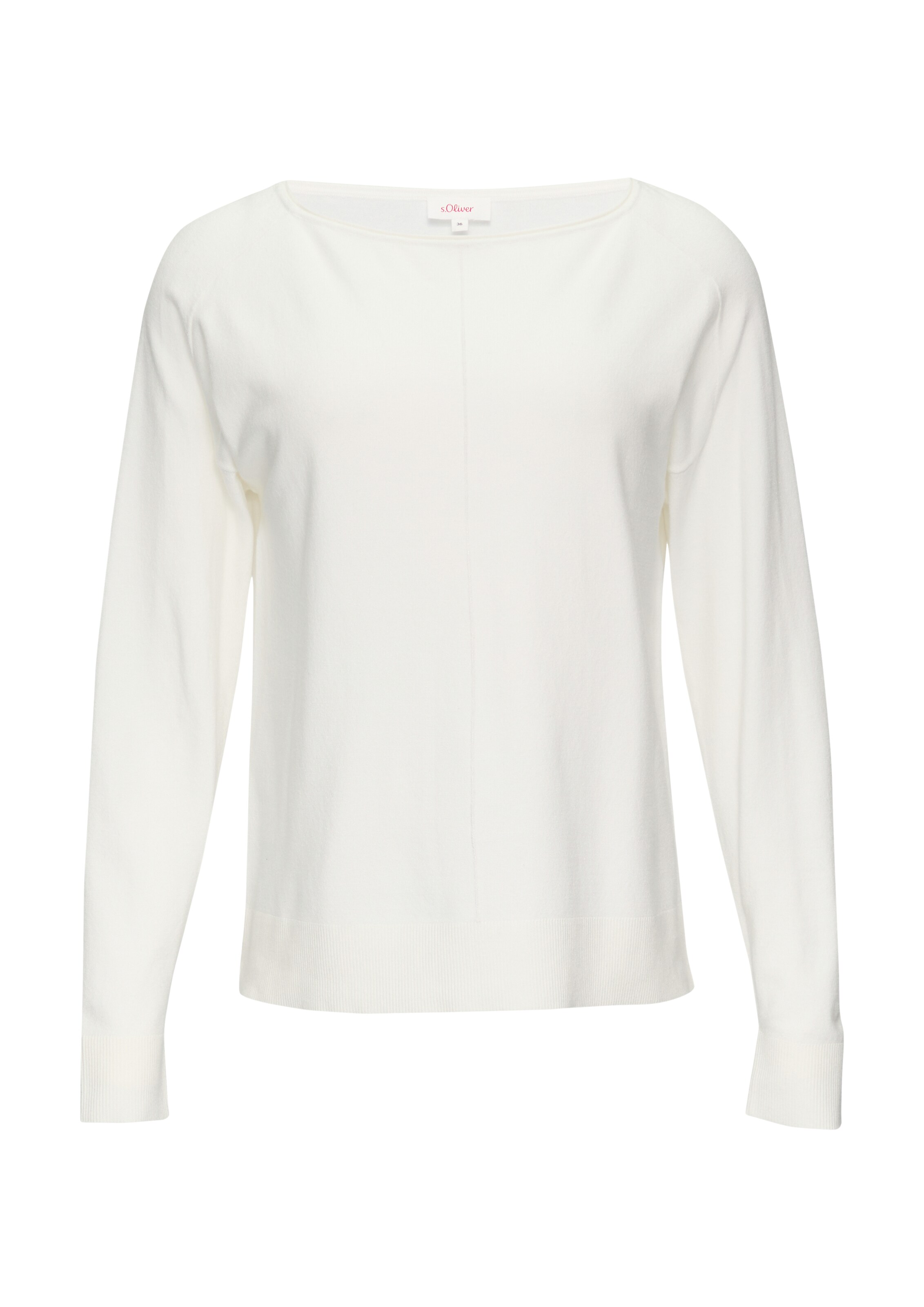 s.Oliver Pullover in Beige: Vorderseite