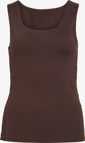 Maillot de corps VILA en marron : devant