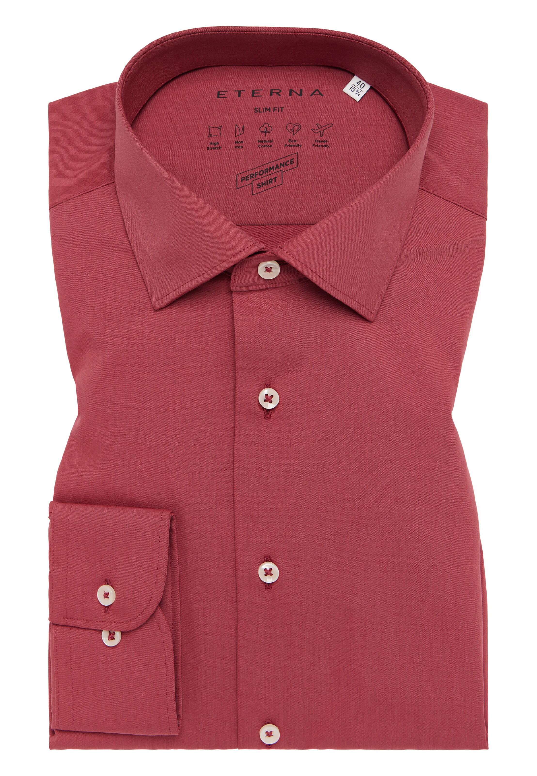ETERNA Business Shirt in Red: front