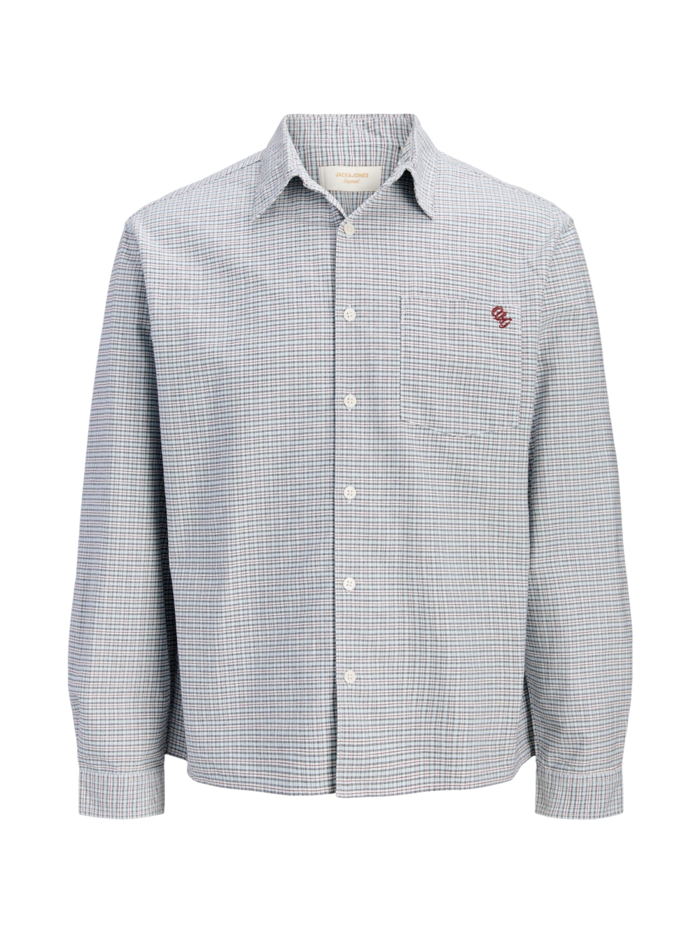 JACK & JONES Koszula biznesowa 'JORFrederiksberg' w kolorze niebieski: przód