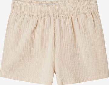 NAME IT - Pantalón en beige: frente