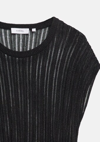 COMMA Pullover in Schwarz