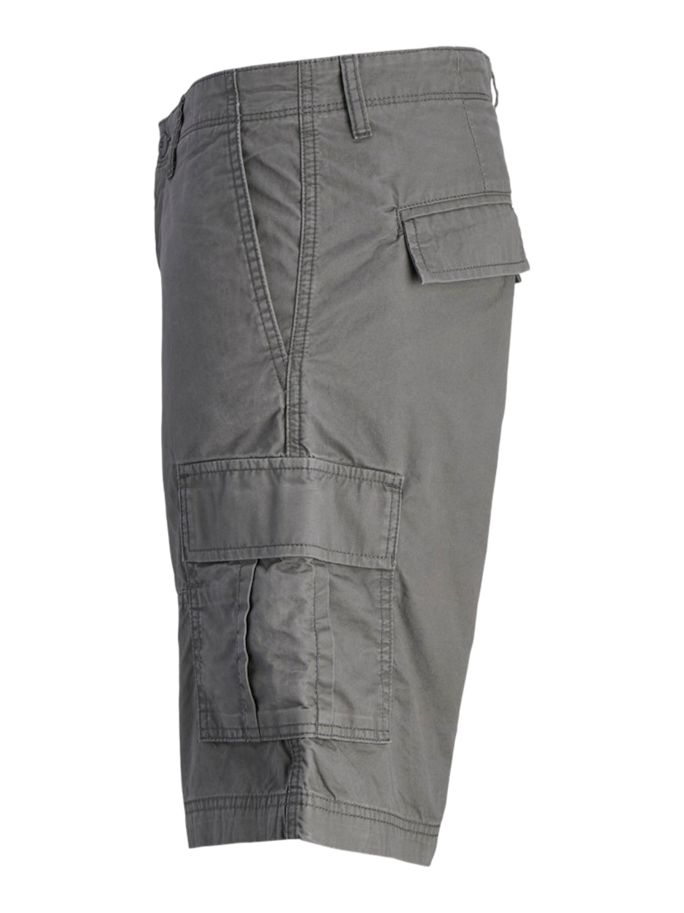 JACK & JONES - Loosefit Pantalón cargo 'COLE MATEO' en gris