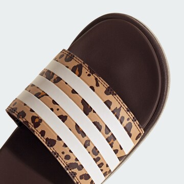 Mule 'Adilette' ADIDAS PERFORMANCE en marron