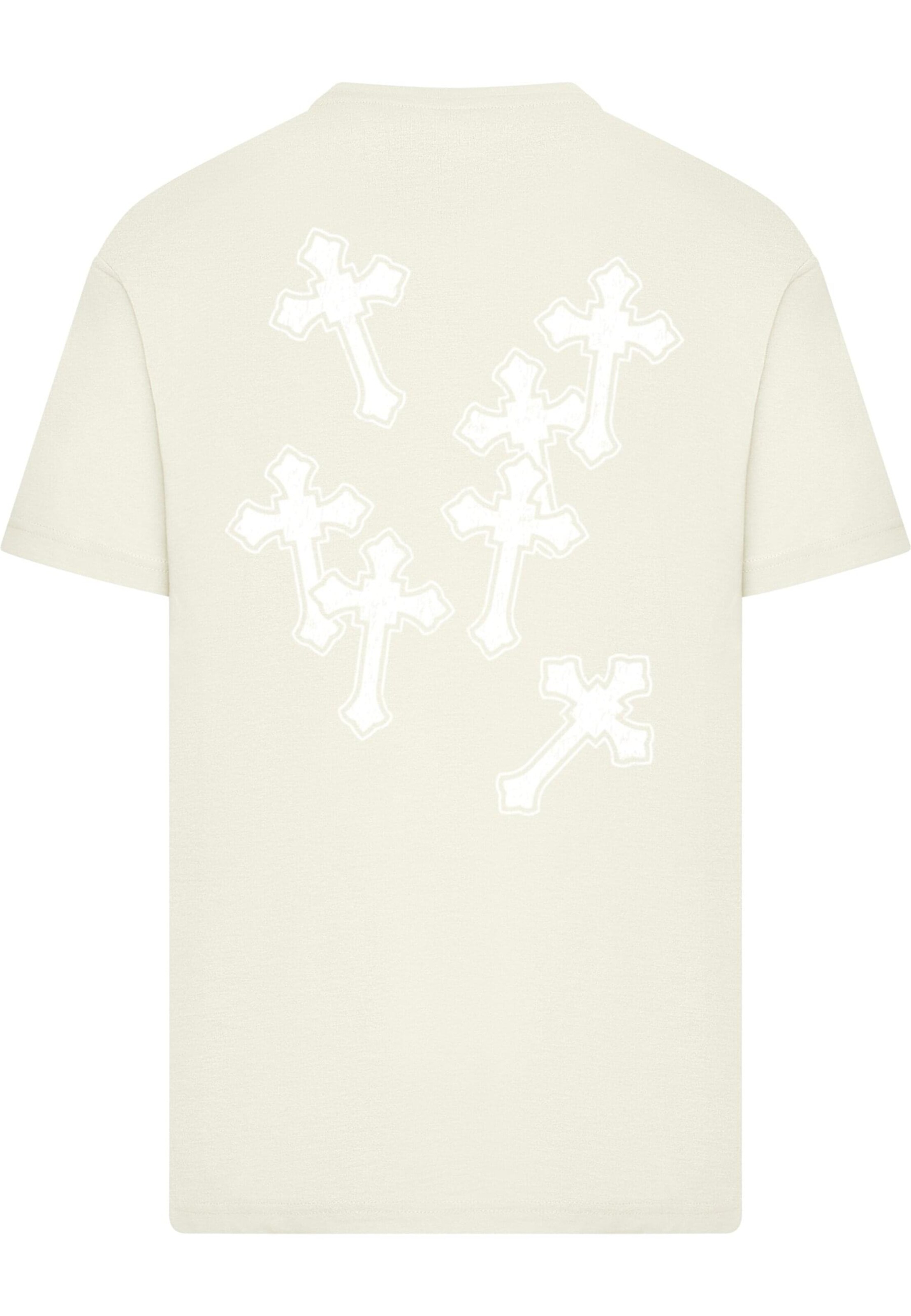 Mister Tee - Camisa 'Believe In Strength' em bege