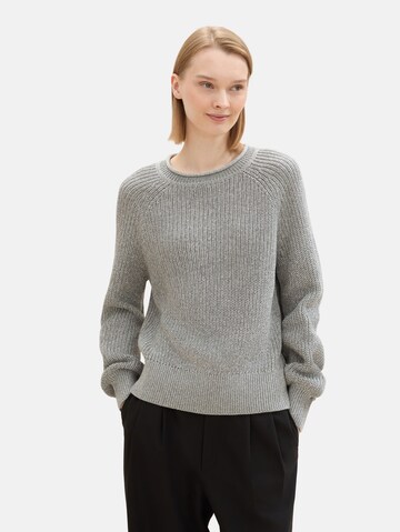 Pull-over TOM TAILOR DENIM en gris