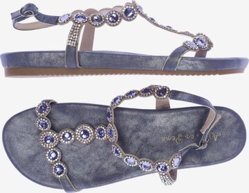 Alma En Pena Sandals & High-Heeled Sandals in 39 in Blue: front