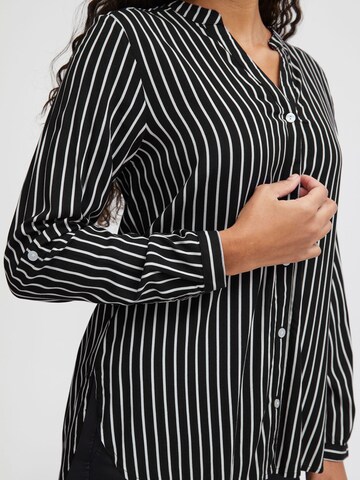 b.young Bluse 'FABIANNE' in Schwarz