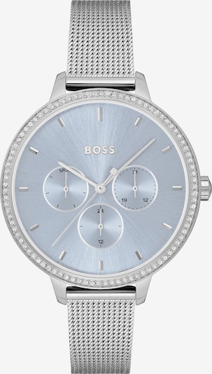 BOSS Montre à affichage analogique en bleu / argent, Vue avec produit