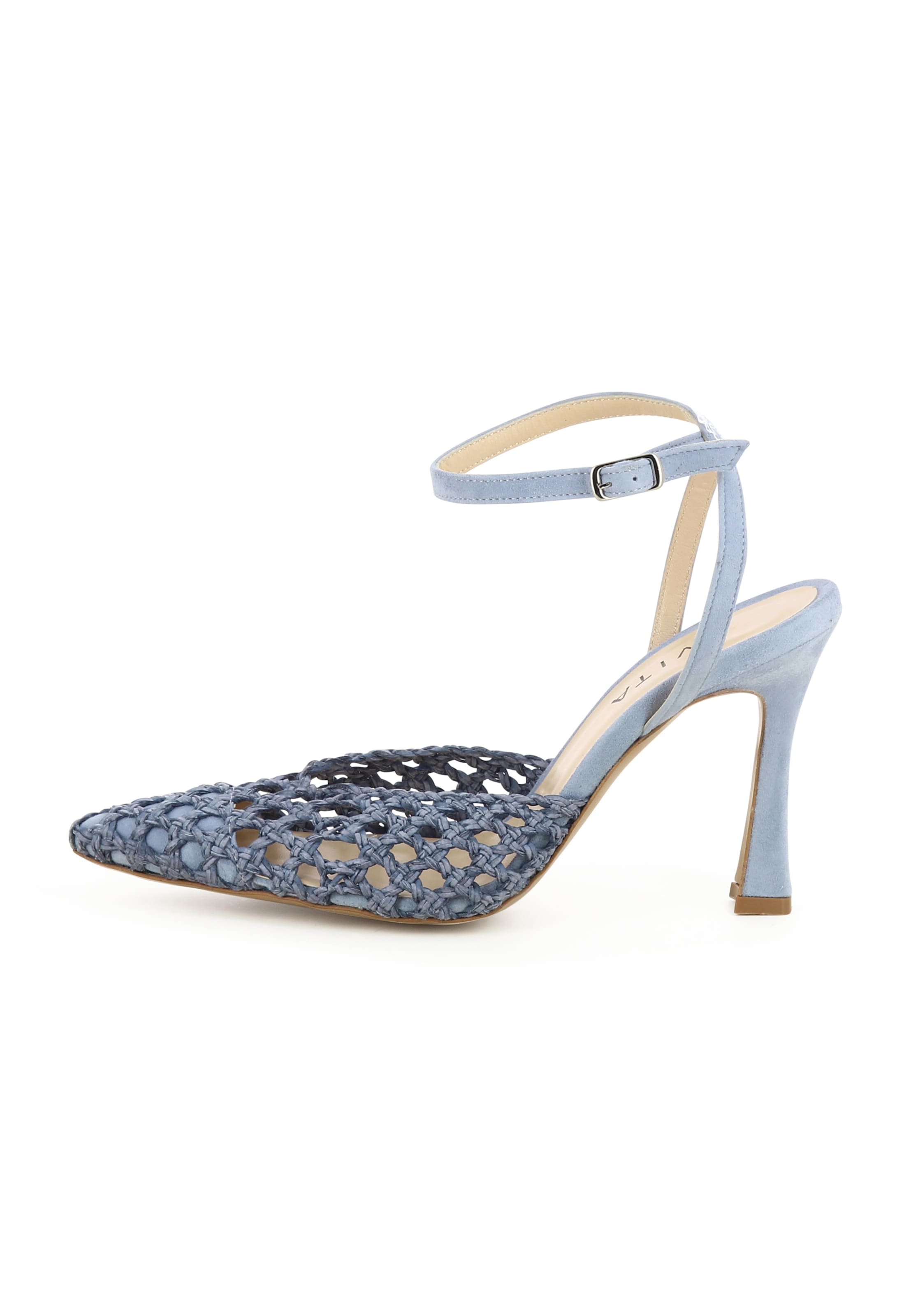 EVITA Pumps 'PIA' in Blauw: voorkant