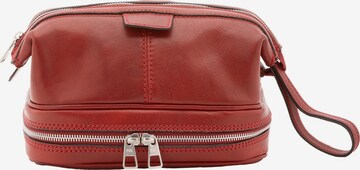 Pochette 'Pochette Unisex Vera Pelle con Zip - Made in Italy' di Chiara Ferretti in rosso: frontale