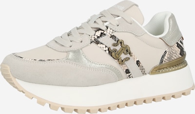 Sportbačiai be auliuko 'FONDO JYCCY' iš Just Cavalli, spalva – kremo / smėlio / ruda / sidabrinė, Prekių apžvalga