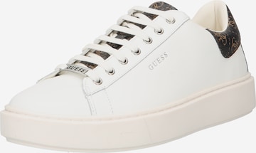 GUESS - Zapatillas deportivas bajas 'Vice' en blanco: frente