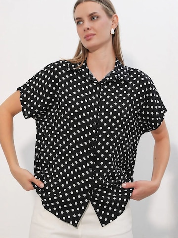 Bigdart Shirt 'Hemden' in Schwarz: Vorderseite