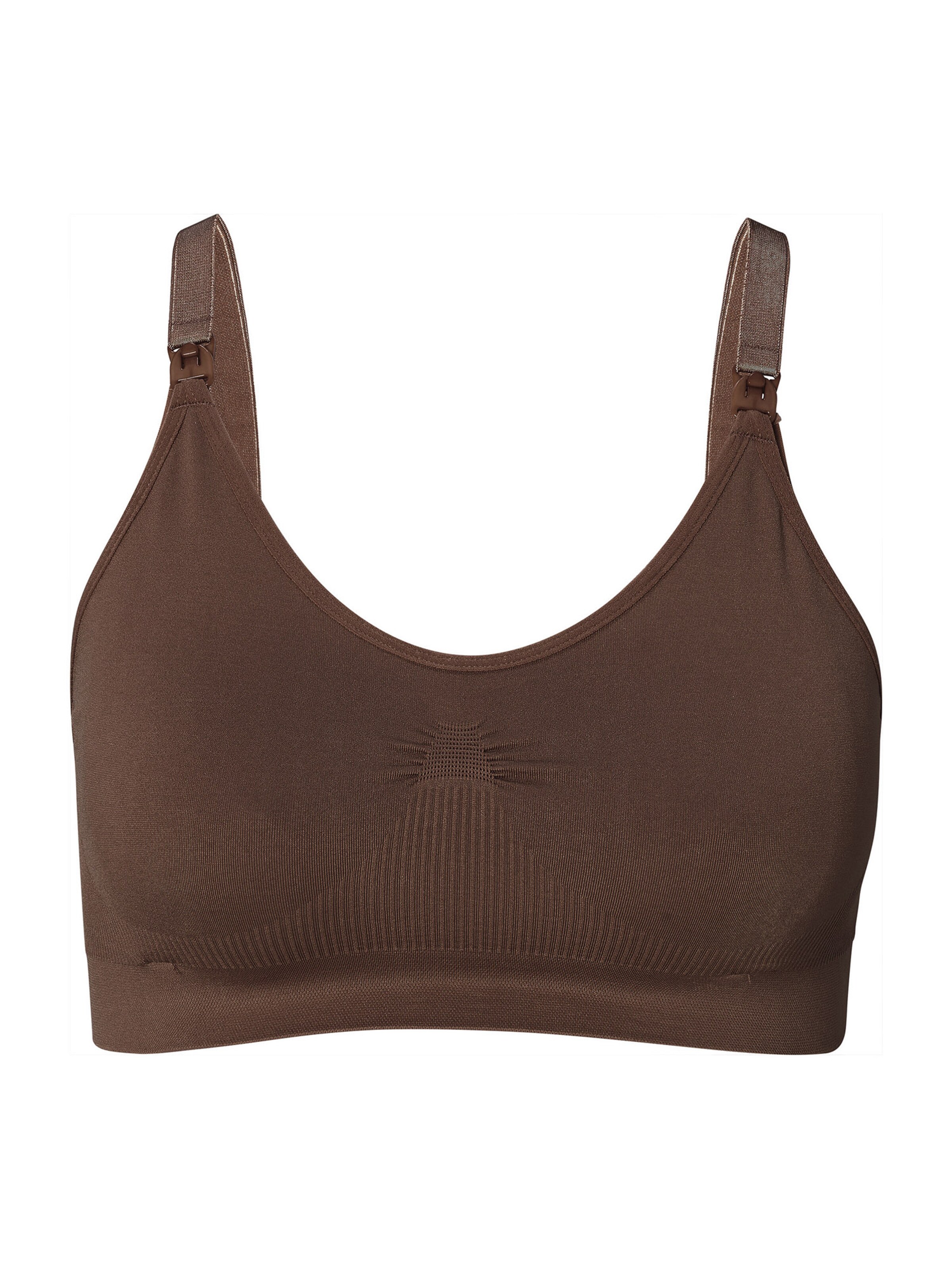 Noppies Bustier Voedingsbh 'Hura' in Bruin: voorkant