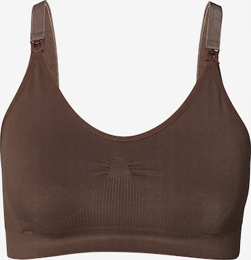 Bustier Soutien-gorge d’allaitement 'Hura' Noppies en marron : devant