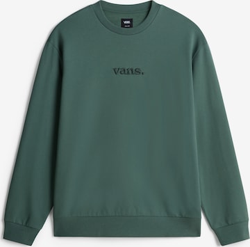 VANS - Sudadera en verde: frente