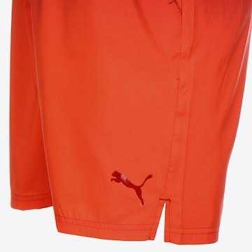 PUMA Regular Sportbroek in Oranje