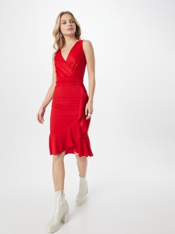 WAL G. - Vestido de gala 'SALLY' en rojo