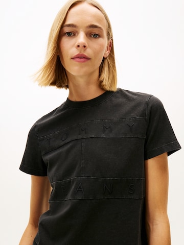 Tricou de la Tommy Jeans pe negru