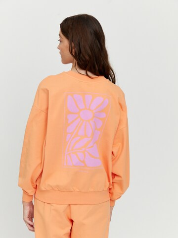 mazine Sweatshirt ' Monica Sweater ' in Orange