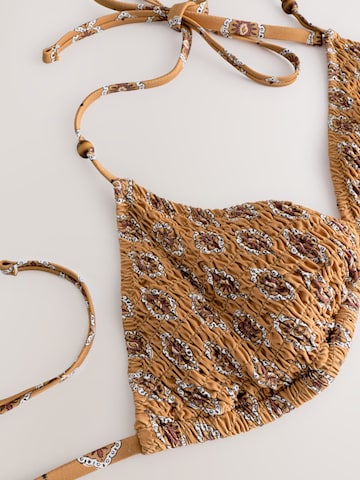 Triangle Hauts de bikini Next en jaune