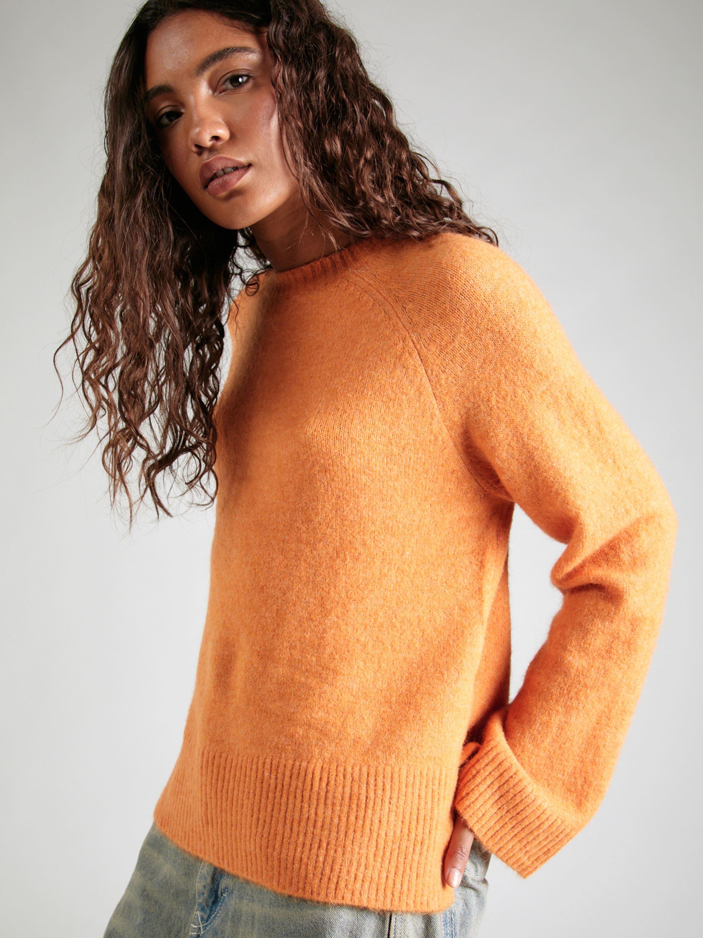 Light orange sweater hotsell