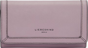 Liebeskind Berlin Wallet in Purple: front