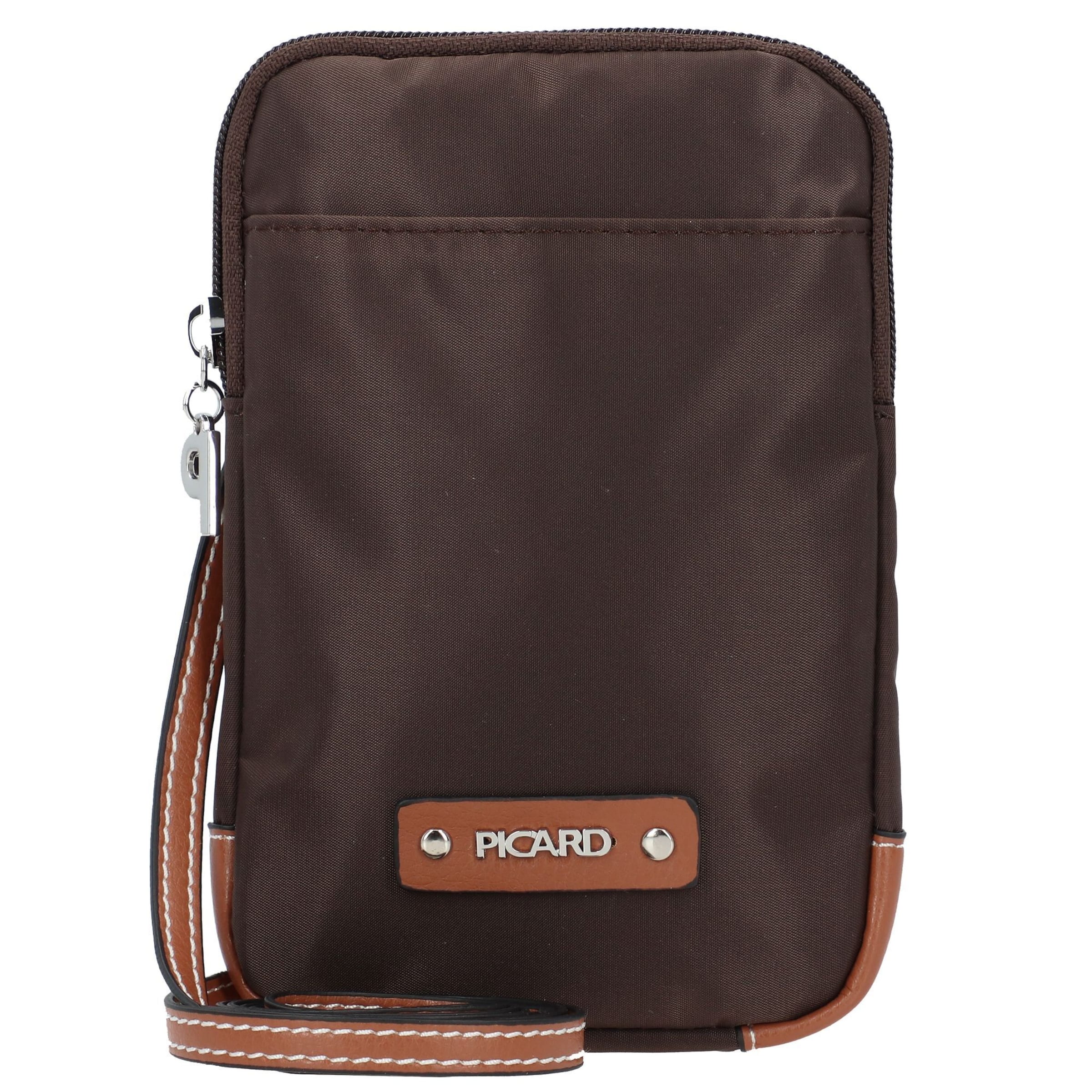 Picard Crossbody Bag in Brown: front