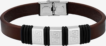 Akzent Armband 'Nadim, langlebig' in Braun: Vorderseite
