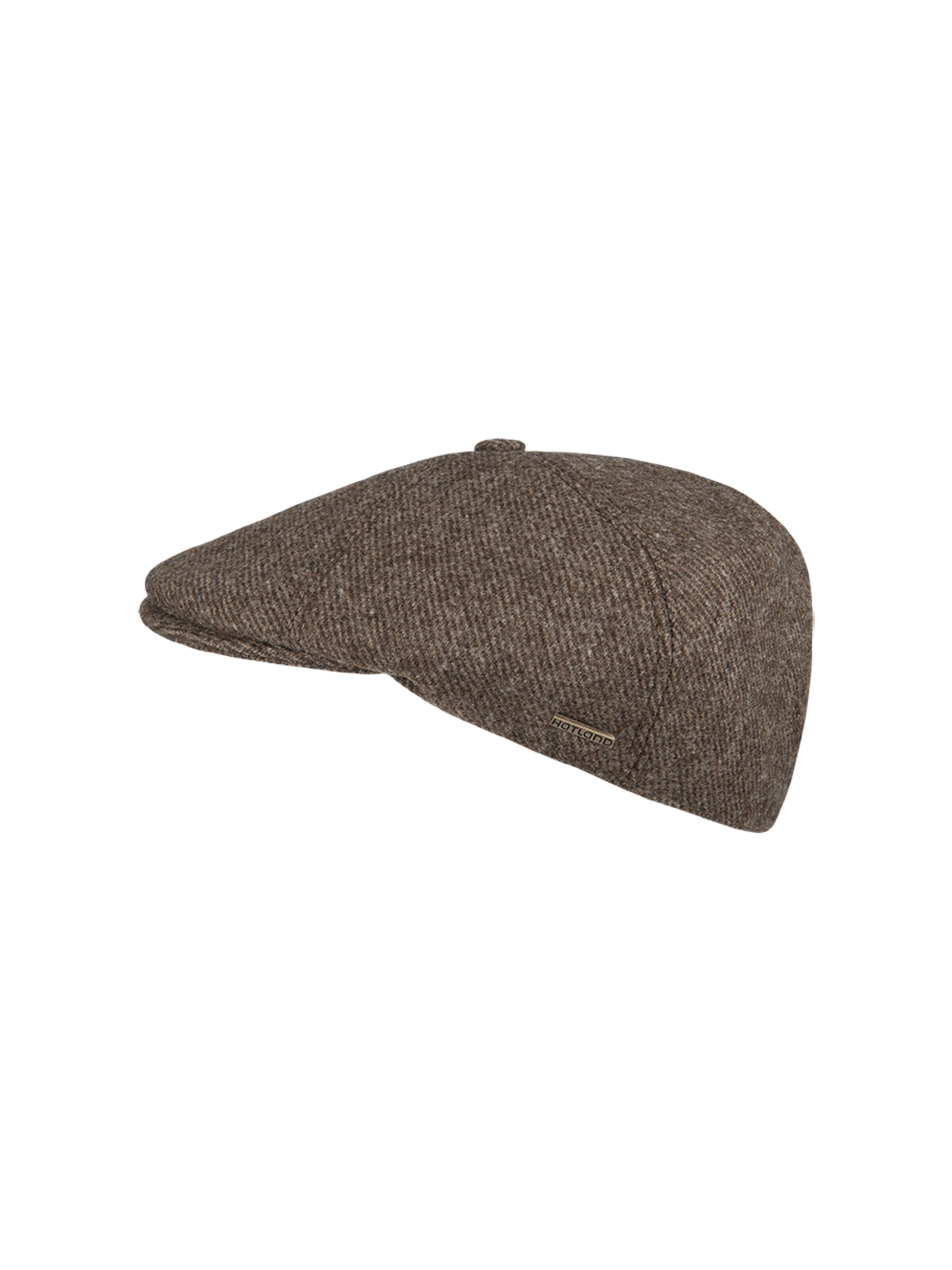 Hatland Cap 'Cassius' in Brown: front