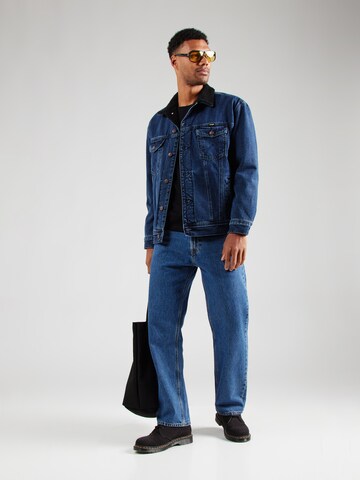 WRANGLER Jacke  'ANTIFIT SHERPA' in Blau