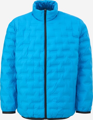 s.Oliver Men Big Sizes Winter Jacket in Blue: front