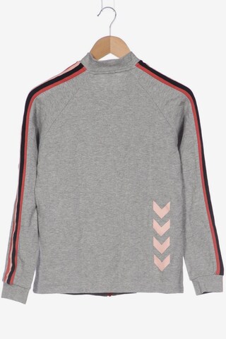 Hummel Sweatshirt & Zip-Up Hoodie in M in Grey