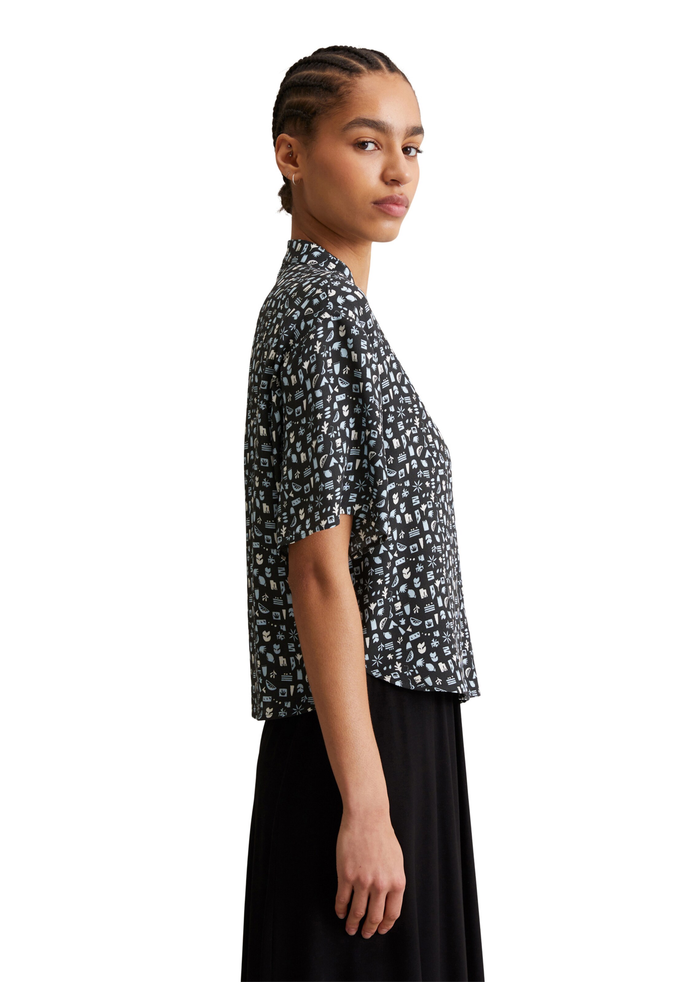 Marc O'Polo DENIM Bluse in Grau