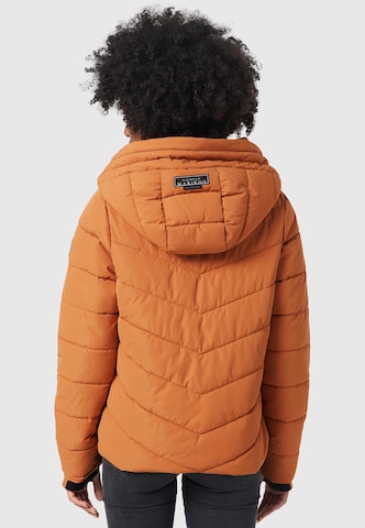MARIKOO Zimná bunda - oranžová