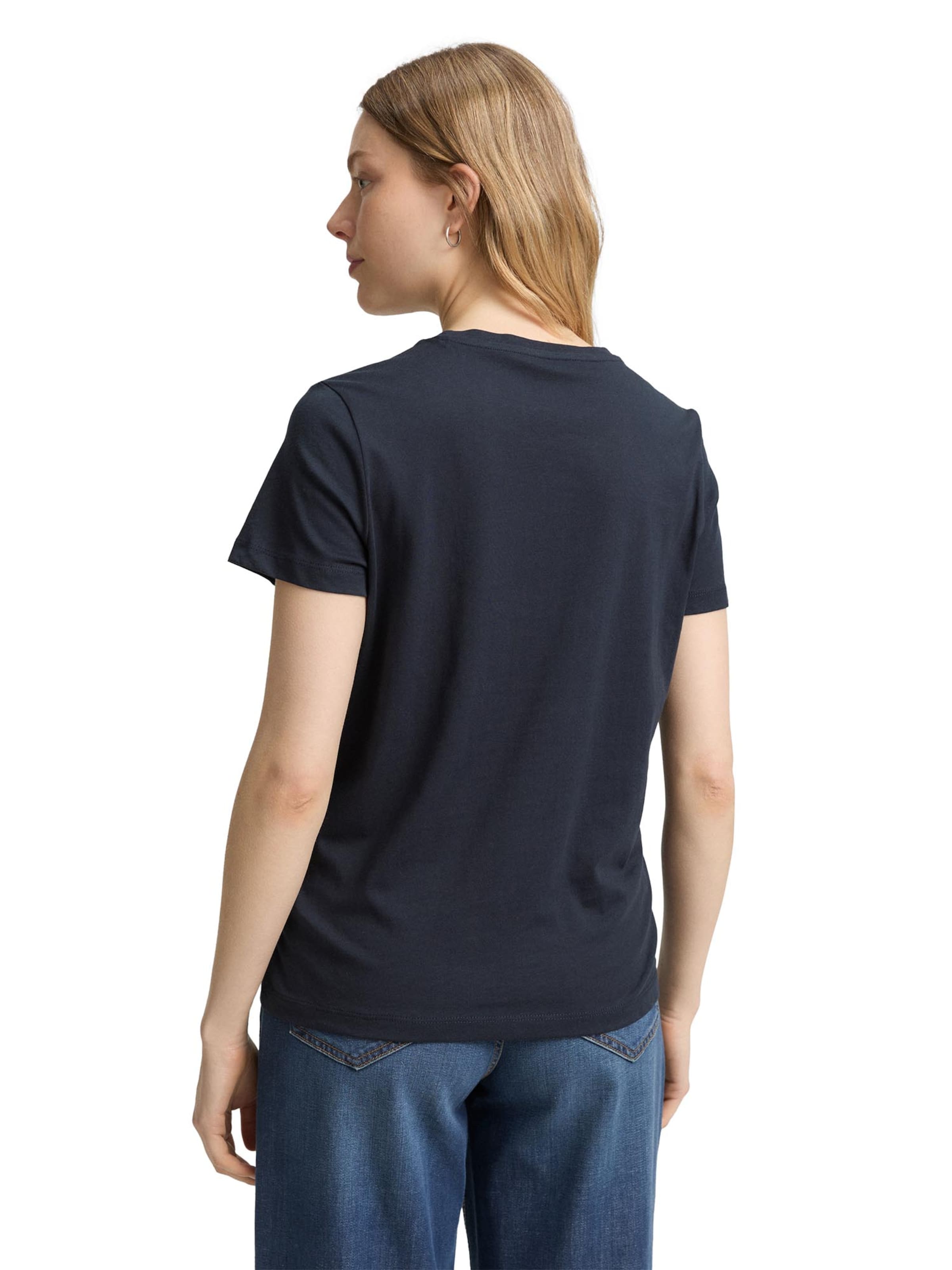 TOM TAILOR Majica | modra barva