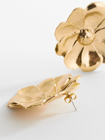 MANGO Earrings 'ALBA' in Gold