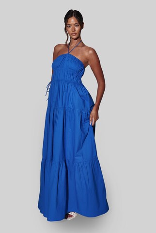 South Beach Kleid in Blau: Vorderseite