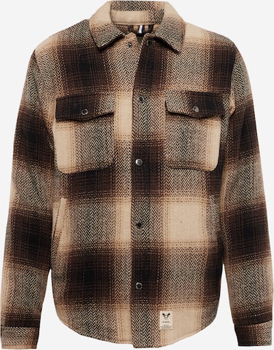 Fat Moose Prehodna jakna 'Bryce' | bež / rjava barva, Prikaz izdelka