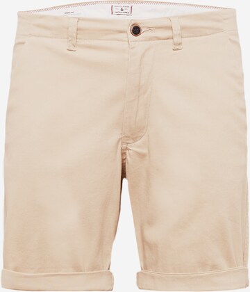 Pantalon chino 'DAVE' JACK & JONES en beige : devant